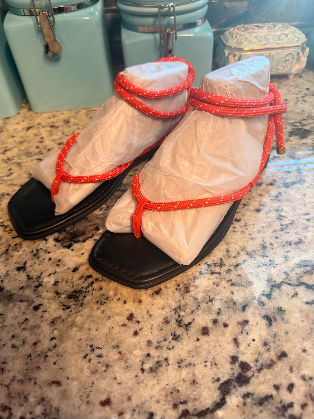 Veronica Beard Carmina Cord Sandals 7M